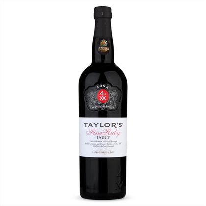 Vinho Português Tinto Doce Fine Ruby Taylor's Vinho do Porto Garrafa 750ml