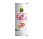 Chá Mate Organique Pêssego Zero Lata 269ml