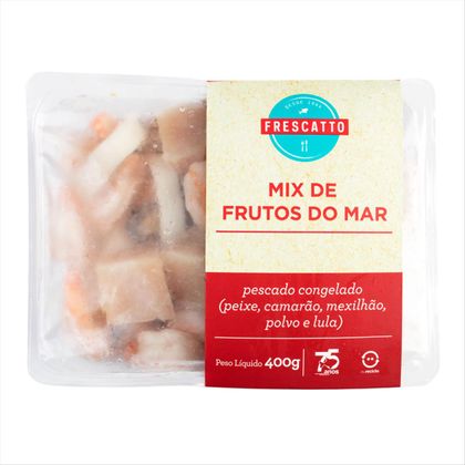 Mix de Frutos do Mar Frescatto Congelado 400g