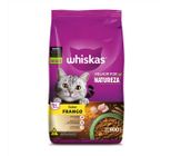 Ração para Gatos Adultos 1+ Frango Whiskas Pacote 900g