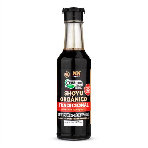 Molho Shoyu Organico Tradicional MN Food 150ml
