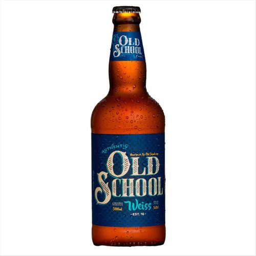 Cerveja Artesanal Old School Weiss Garrafa 500ml