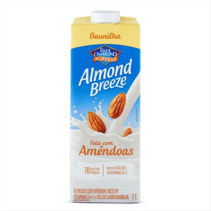 Bebida de Amêndoas Baunilha Almond Breeze 1L
