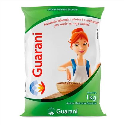 Açúcar Refinado Especial Guarani 1kg