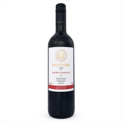 Vinho Tinto Italiano Inycon Nero D Avola Garrafa  750 mL