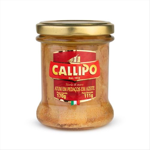 Atum em Azeite Callipo Vidro 111g