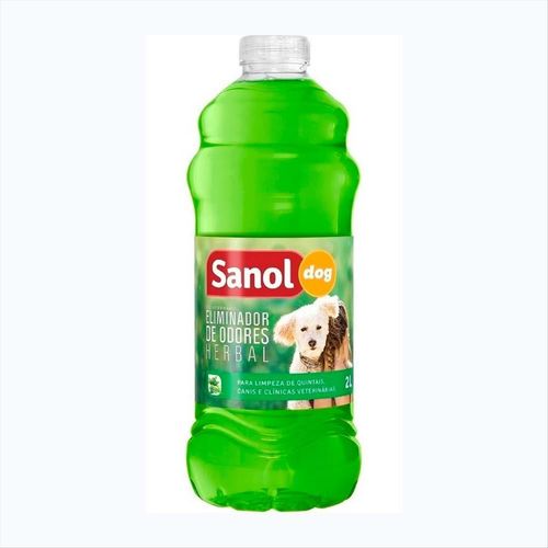 Eliminador De Odores De Cães Sanol Dog Herbal 2 L
