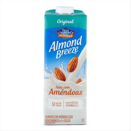 Bebida de Amêndoas Original Almond Breeze 1L
