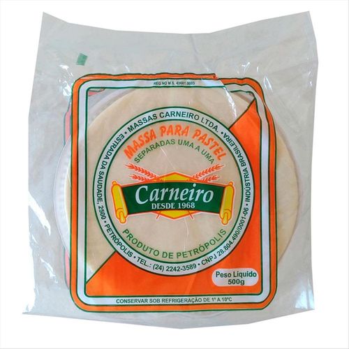 Massa Para Pastel Carneiro Grande 400g