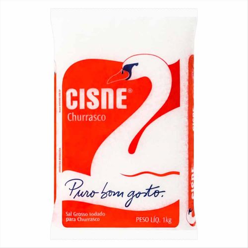 Sal Grosso Iodado Cisne 1kg