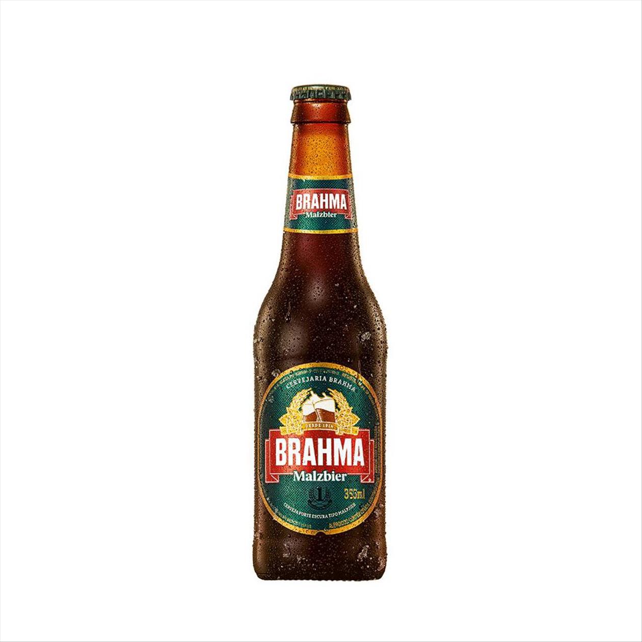 Cerveja Brasileira Brahma Malzbier Long Neck 355ml - Zona Sul