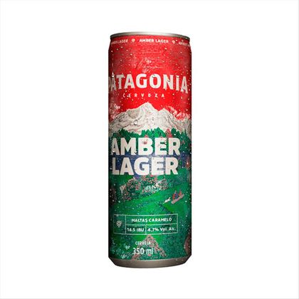 Patagonia Amber Lager Lata 350ml
