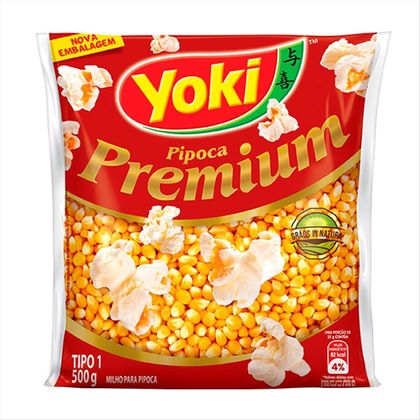 Milho Para Pipoca Yoki Premium 500g
