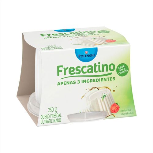 Queijo Minas Frescal Polenghi Frescatino Pote 250g