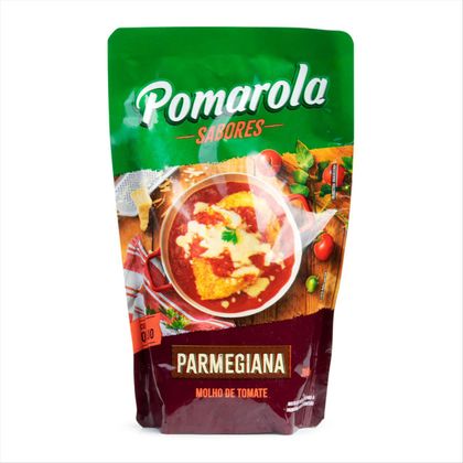 Molho De Tomate Pomarola Receitas Parmegiana Sachê 300g