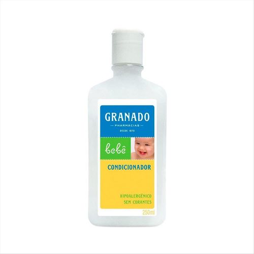 Condicionador De Cabelos Infantil Hipoalergênico Granado Bebê Neutro 250ml