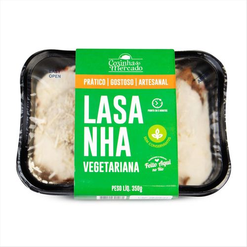 Lasanha De Berinjela Cozinha Do Mercado 320g