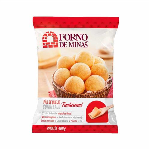 Pão De Queijo Forno De Minas Tradicional 400g