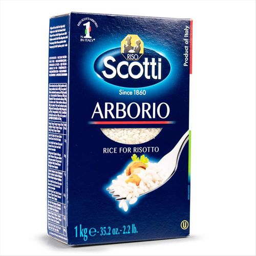 Arroz Arborio Riso Scotti Caixa  1 kg