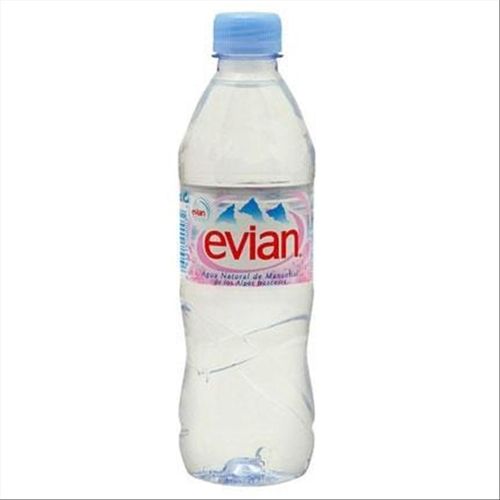 Água Mineral Sem Gás Francesa Evian Pet 500
