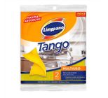 Pano De Limpeza Superabsorvente Multiuso Limppano Tango 40X38 Cm 2 Unidades