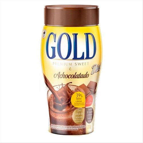 Achocolatado Em Pó Diet Gold Pote 210g