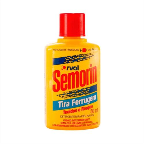 Tira Ferrugem Semorin Tecidos e Roupas 50ml