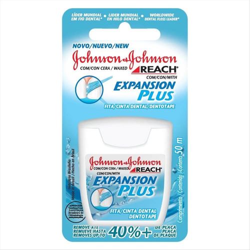 Fita Dental Johnson & Johnson Reach Expansion Plus 50 M