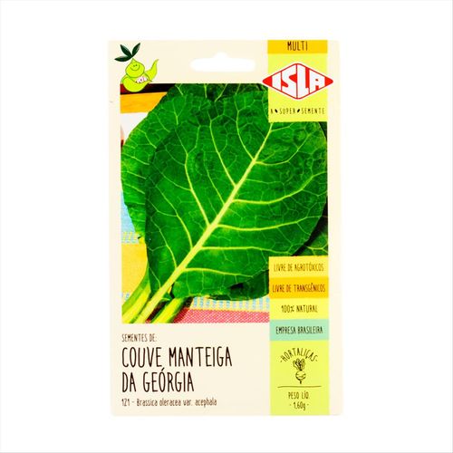 Sementes de Couve Manteiga da Geórgia Isla 1,6mg