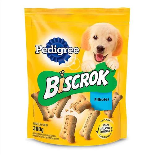 Petisco Para Cães Pedigree Biscrok Filhotes 300g