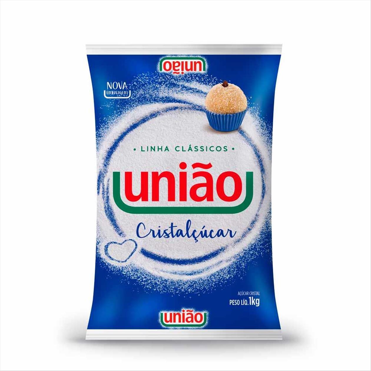 Açúcar Cristal União Cristalçúcar Pacote 1kg