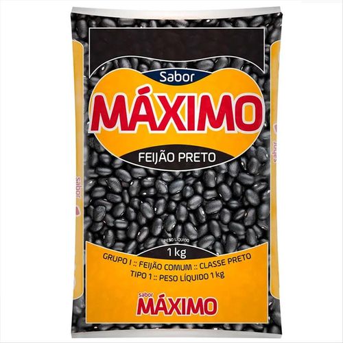 Feijão Preto Máximo  1kg