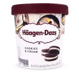 Sorvete Häagen Dazs Cookies & Cream Pote 473ml