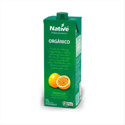 Néctar Orgânico Native Maracujá Tetra Pak 1l