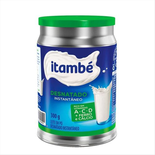 Leite em Pó Desnatado Itambé Lata 300g