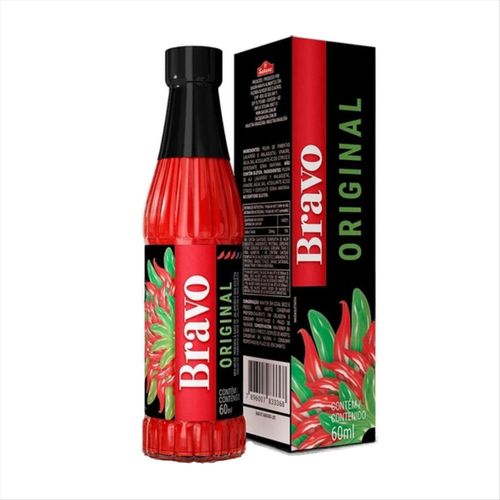 Molho De Pimenta Bravo 60ml