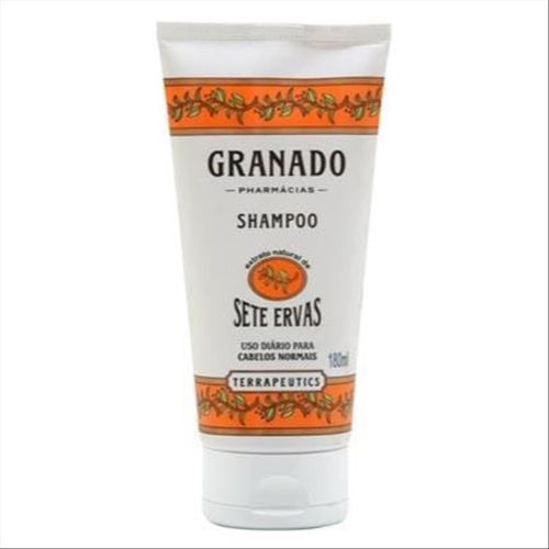 Shampoo   Granado   Sete Ervas    com Extrato Natural de Sete Ervas   180