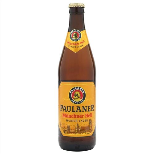 Cerveja Paulaner Original Münchener Hell Pilsen Puro Malte Munich Helles Garrafa 500ml