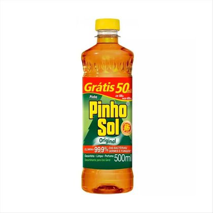 Desinfetante Pinho Sol Original Leve 500 ml Pague 450 mL