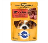 Ração Para Cães Pedigree Raças Pequenas Carne Ao Molho Sachê 100g