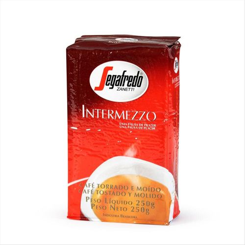 Café Torrado E Moído Segafredo Intermezzo A Vácuo 250g