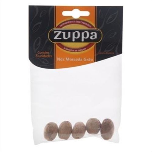 Noz moscada em Grãos Zuppa com 5  Unidades