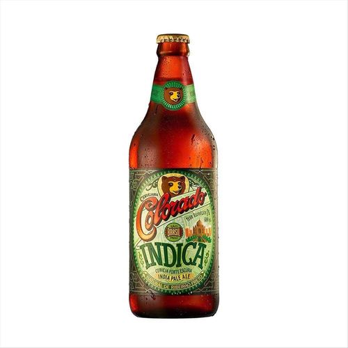 Cerveja Brasileira Colorado Indica Pale Ale American IPA com Rapadura Garrafa 600ml