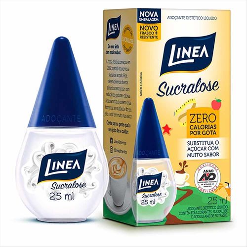 Adoçante Líquido Linea Sucralose Caixa 25ml