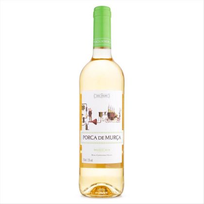 Vinho Branco Português Porca de Murça Garrafa 750 mL