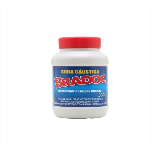 Soda Cáustica Bradoc 300g