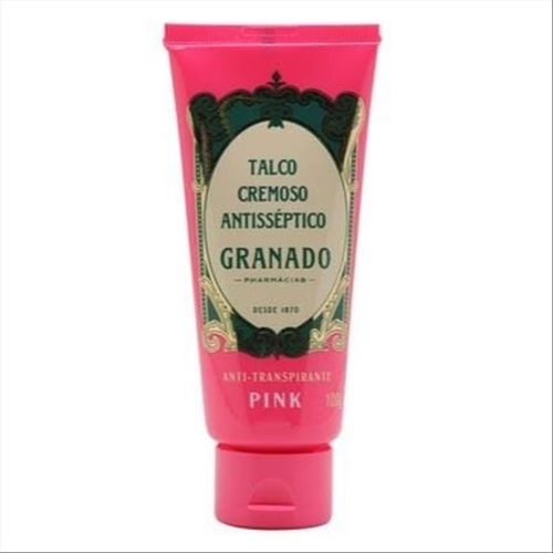 Talco Cremoso Antisséptico Granado Pink 100g