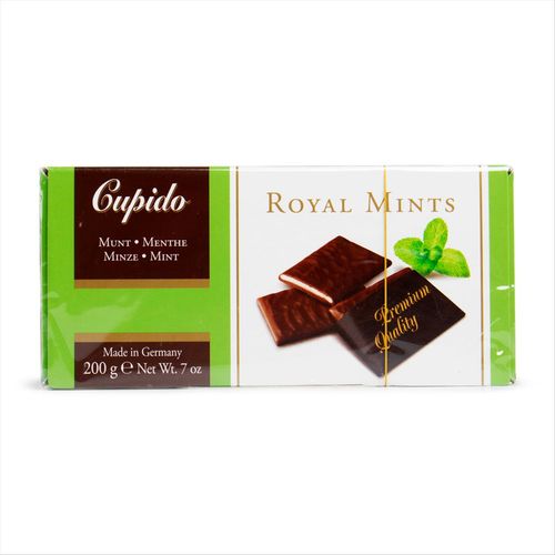 Chocolate Belga Hamlet Cupido com Recheio de Hortelã Caixa 200g