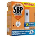 Multi Inseticida SBP Automático Aparelho + Refil 250ml - Duração até 8 semanas