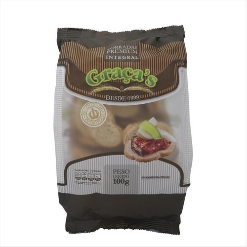 Torradas Premium Integral Graça S Pacote 100g